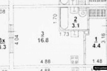 3-к квартира, 70 м², 2/18 эт.